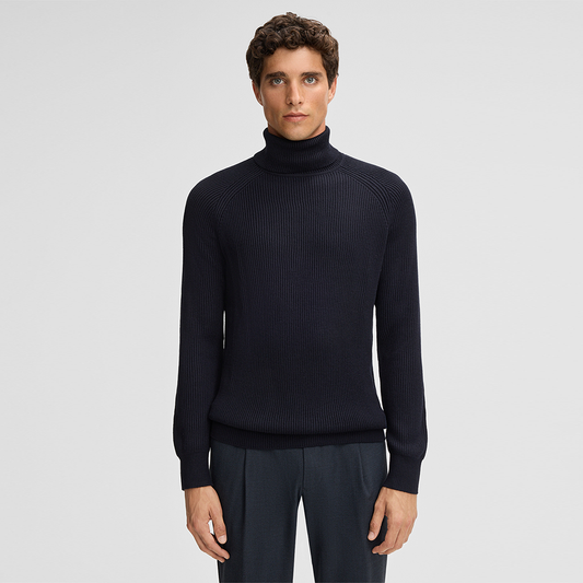 Strellson Hamilton Roll Neck Jumper in Dark Blue