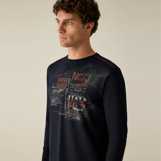 Campione Men's T-shirt in navy