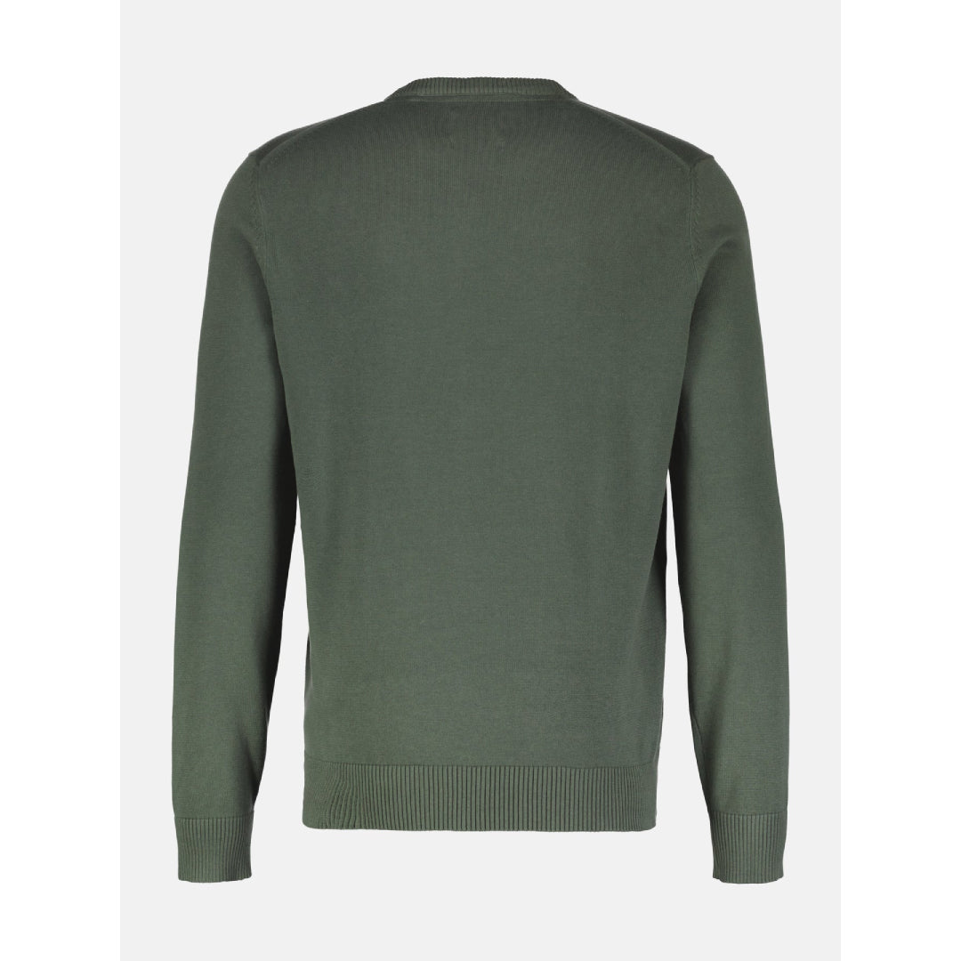 Crewneck knitted sweater