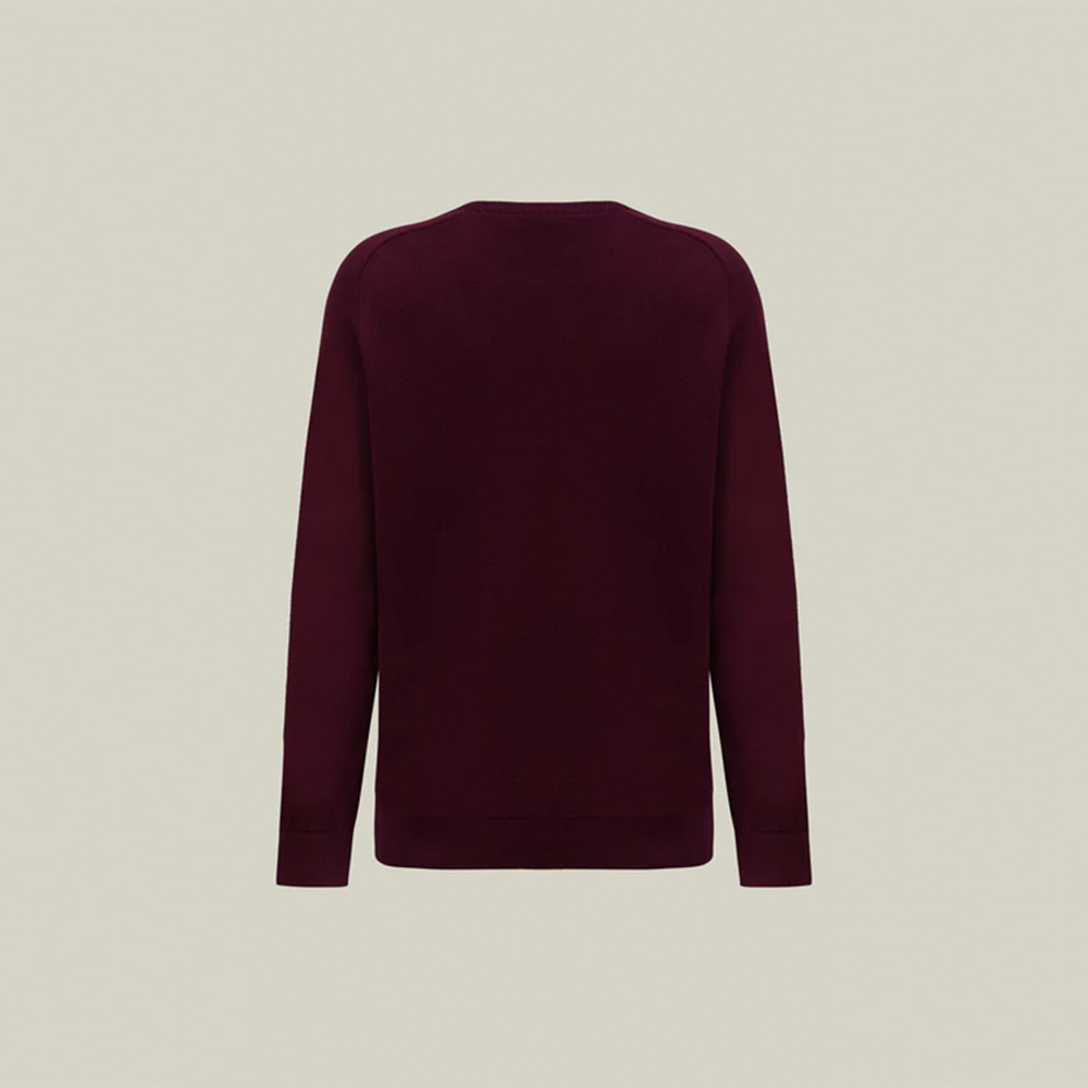 Campione Men's sweater in burgundy