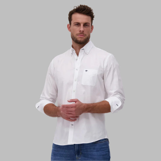 Fynch Hatton Oxford shirt made of soft cotton