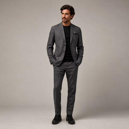 Longfield linen suit
