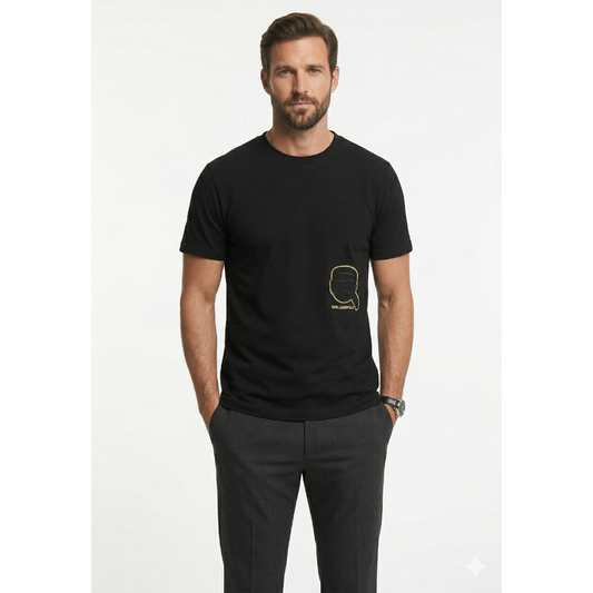 KARL LAGERFELD CREW NECK - Print T-shirt