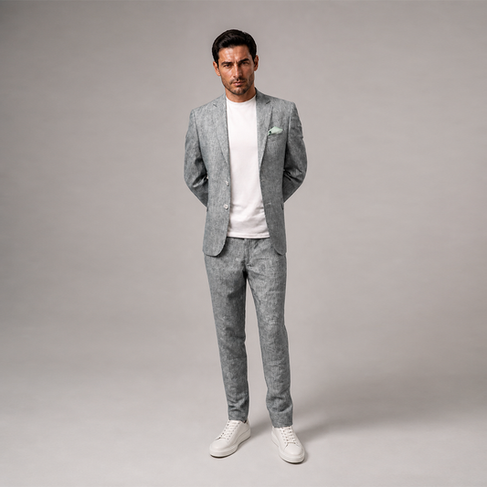 Longfield Linen Suit