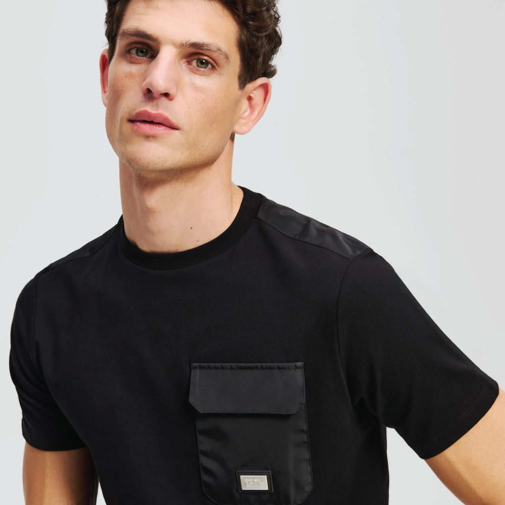 Karl Lagerfeld CHEST POCKET T-SHIRT