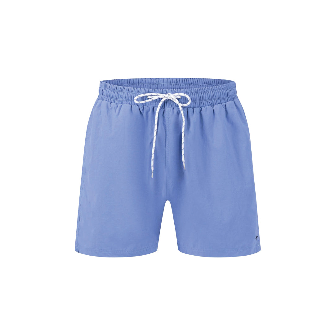 plain -colored bathing shorts in summer colors