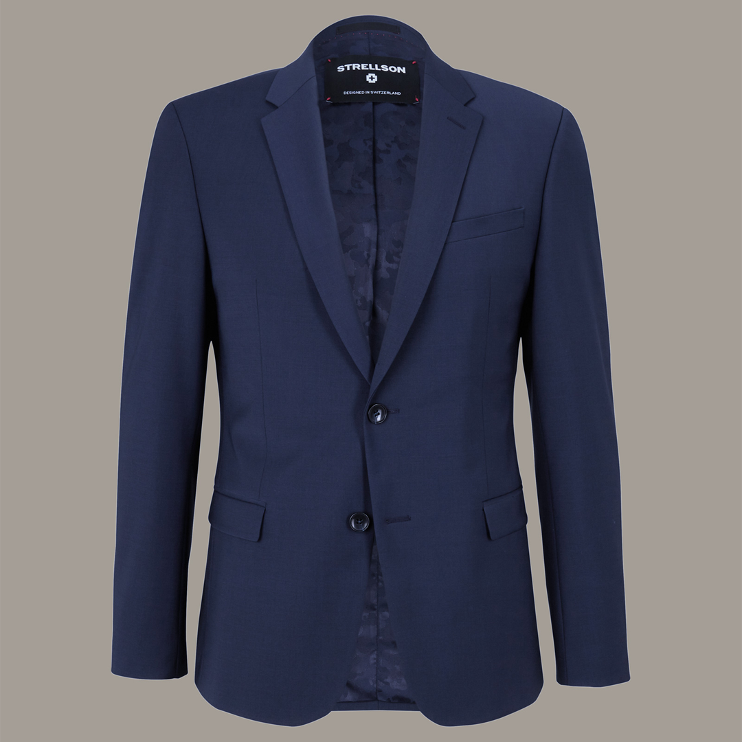 Strellson Flex Cross Building Kit suit Caleb-Madden, navy