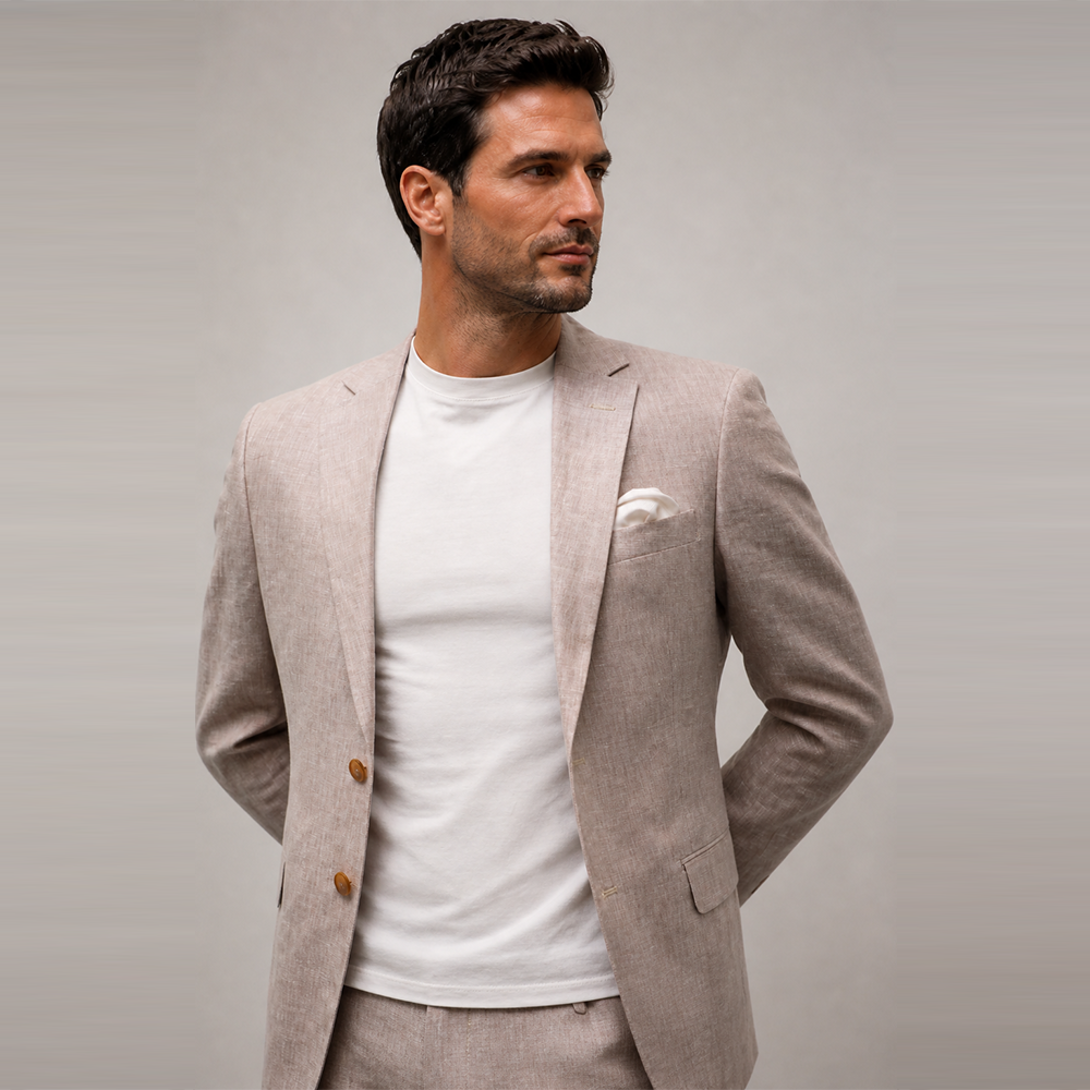 Longfield linen suit