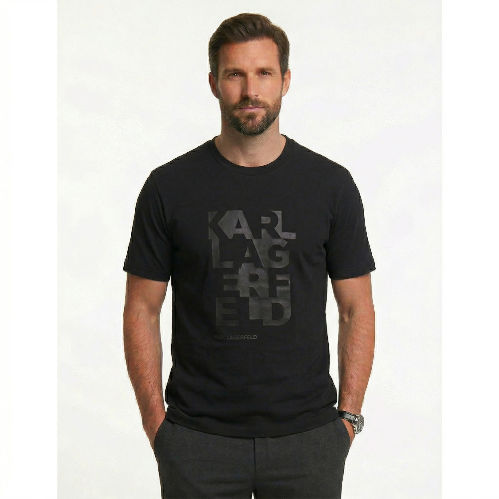 Karl Lagerfeld logo-motif T-shirt