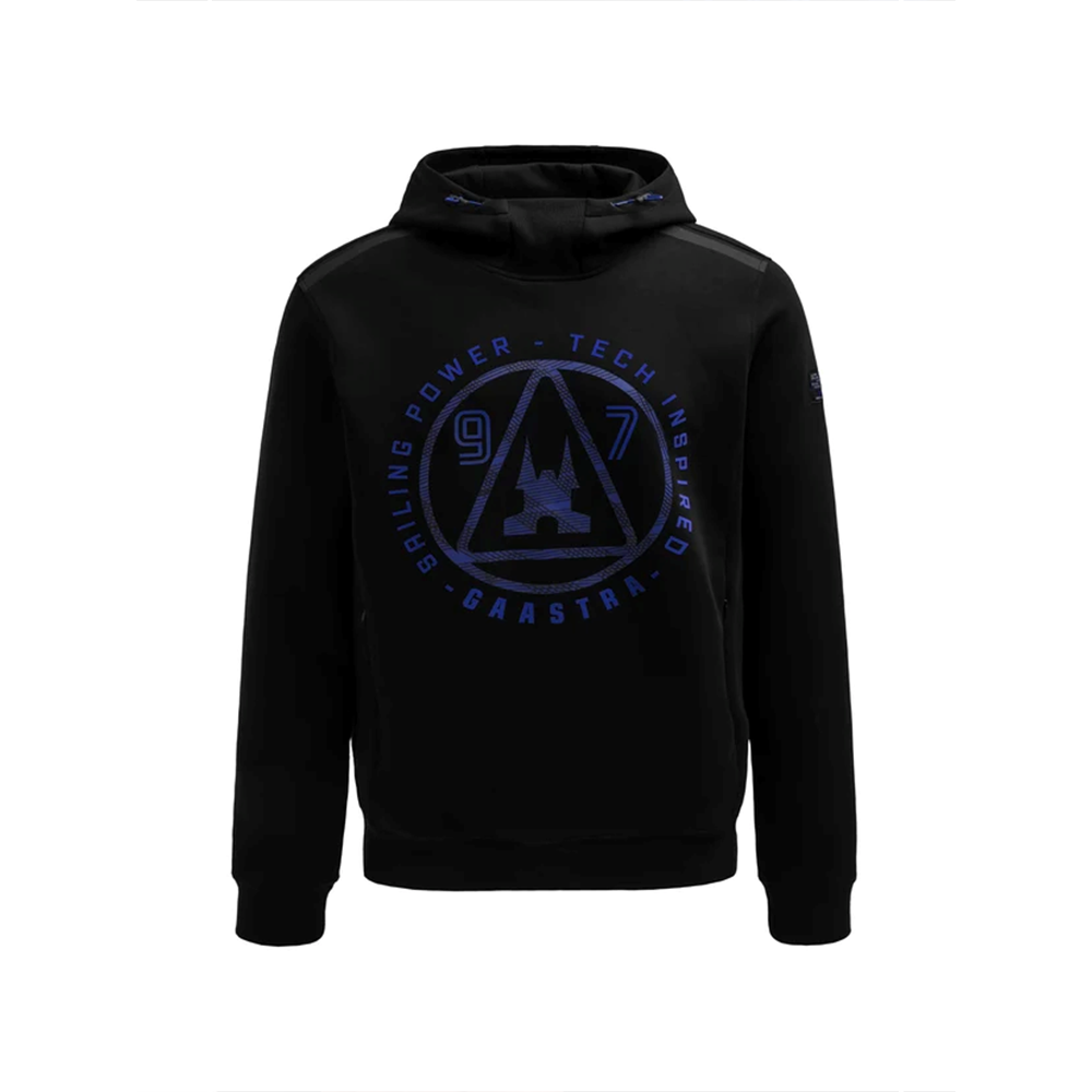 Gaastra Interlock Hoodie with Rubber Artwork Regular Fit