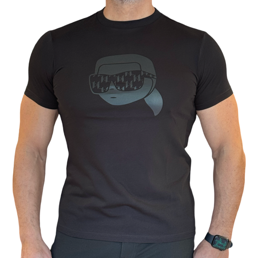 T-shirt monogram big Karl