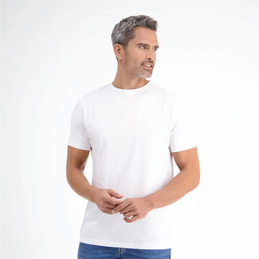 Lerros T-shirt, round neck in premium cotton quality