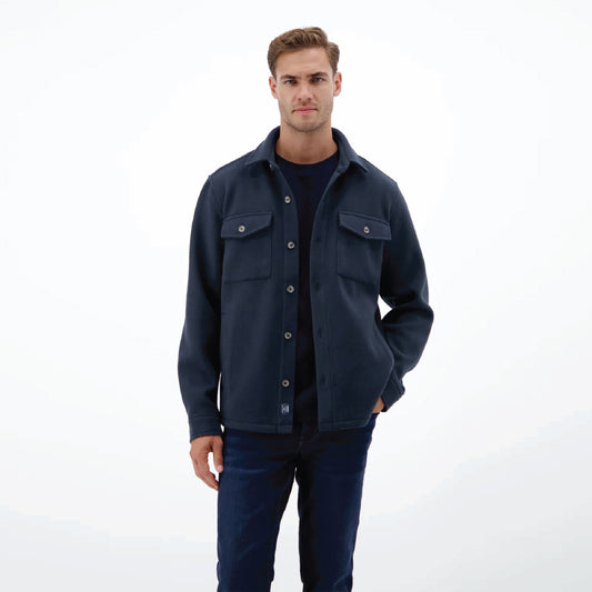 Lerros Urban-style shirt jacket in a wool look