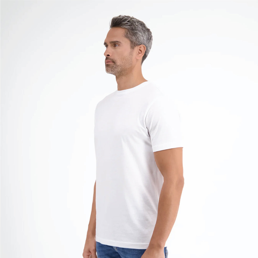 Lerros T-shirt, round neck in premium cotton quality