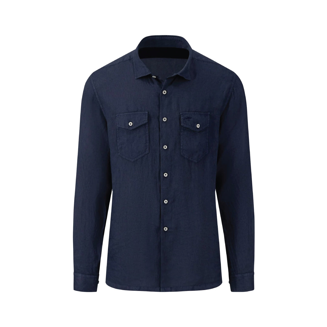 Fynch Hatton Light overhirt from linen