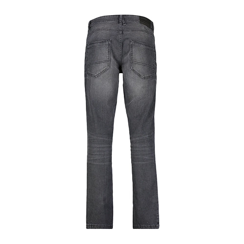 Dark grey used jeans