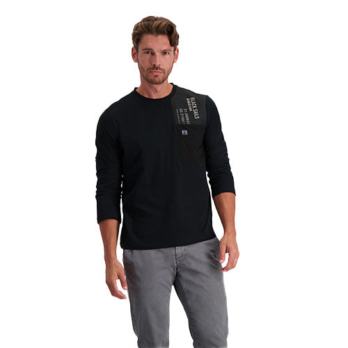 Long sleeve Gaastra Tshirt black