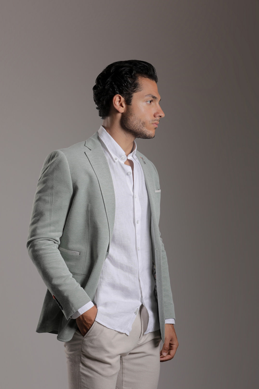 Fred Light Green Blazer