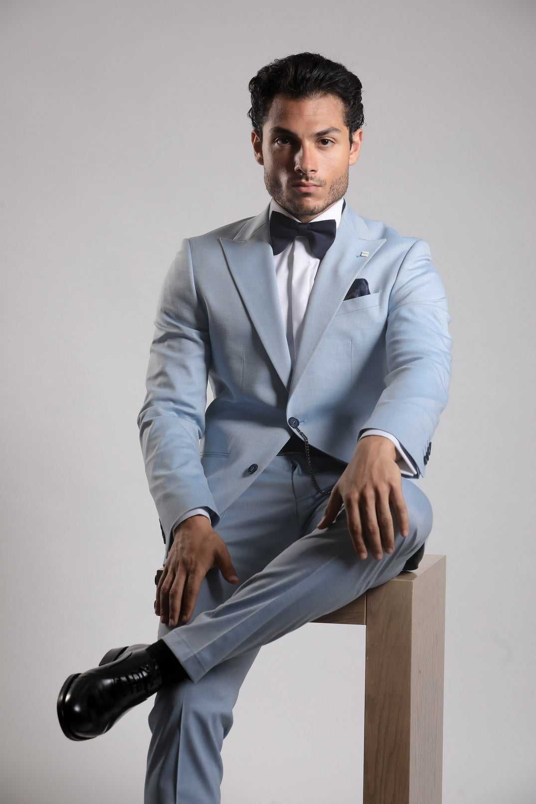 Digel light blue suit