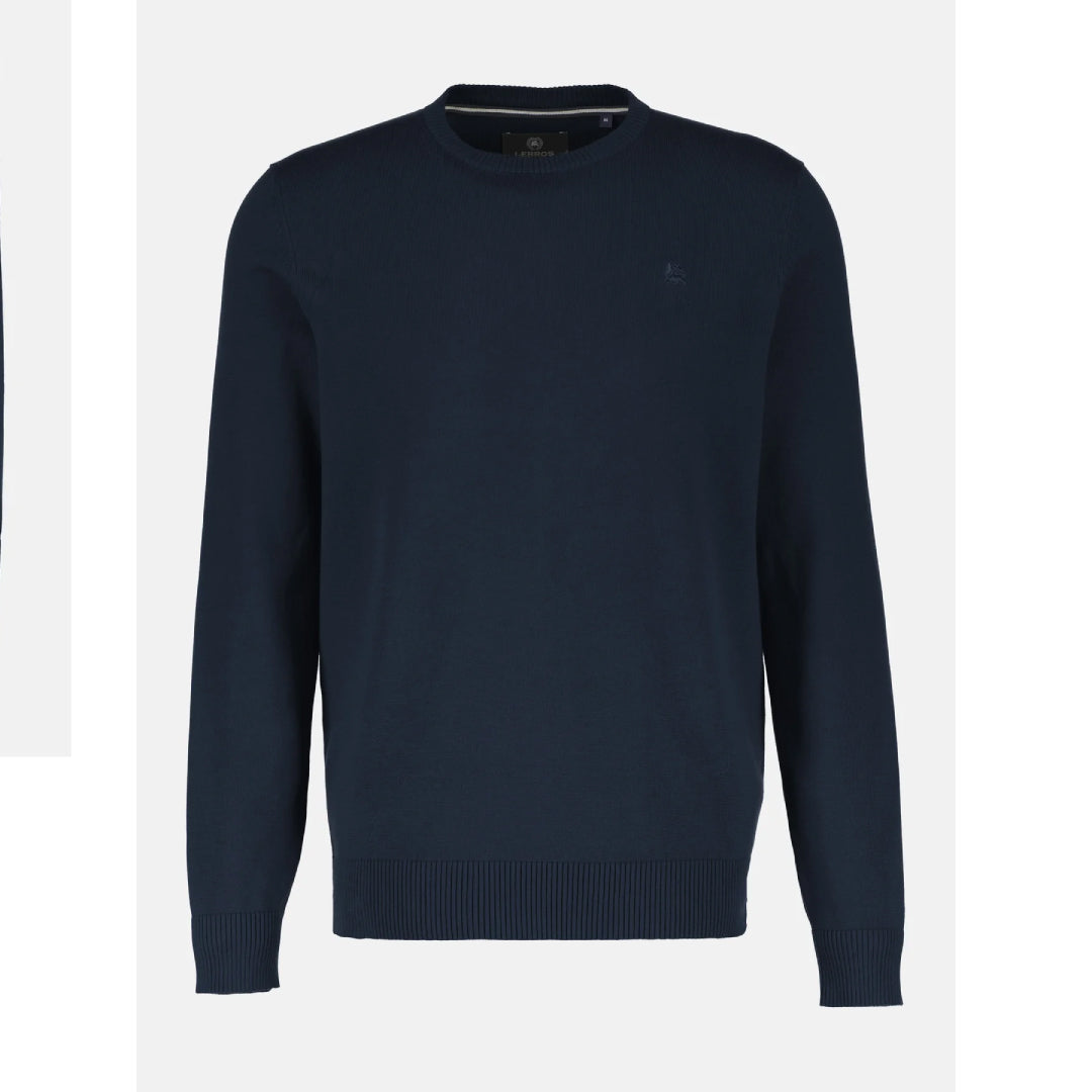 Crewneck knitted sweater