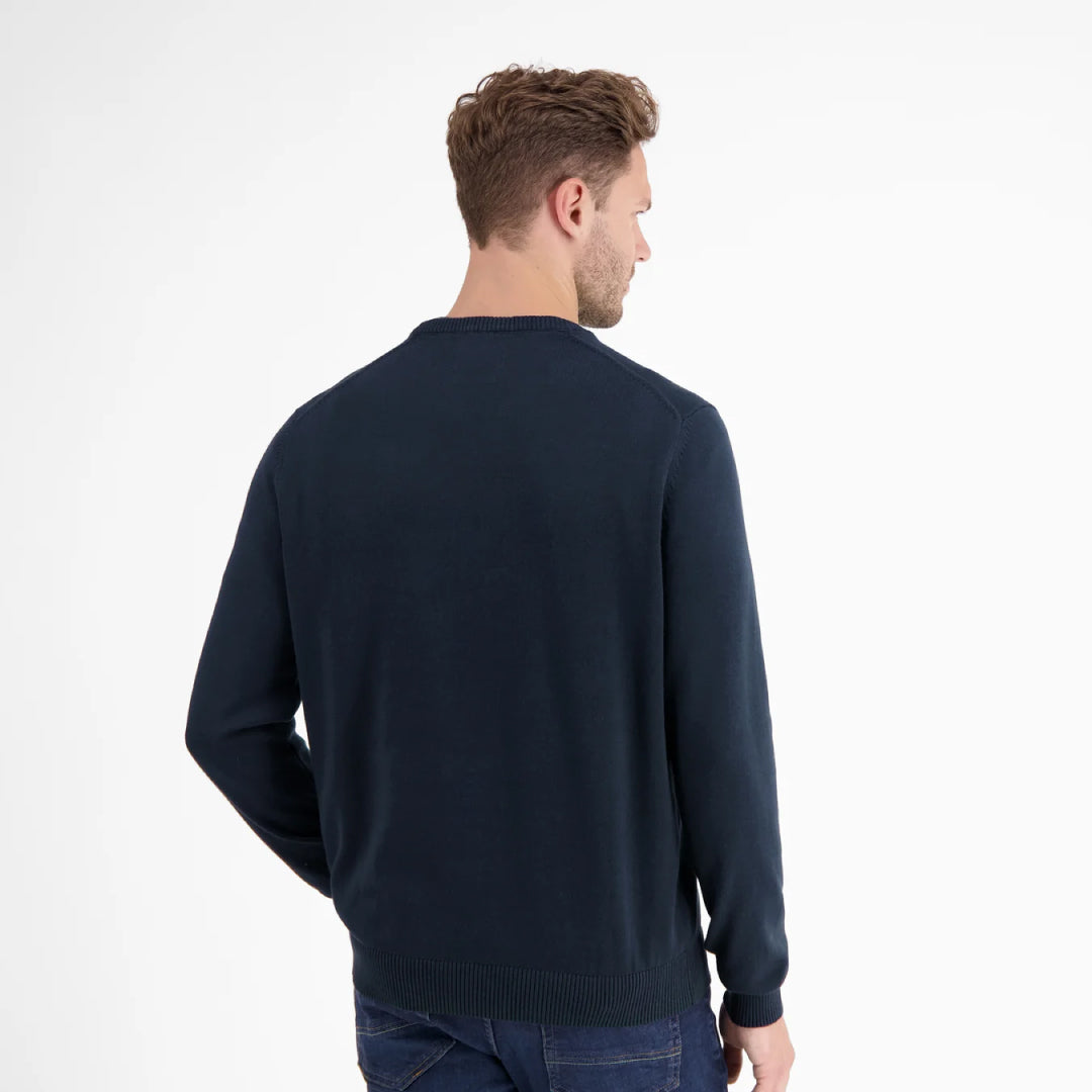 Crewneck knitted sweater