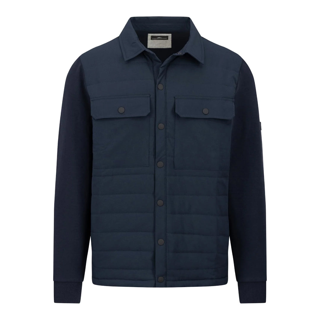 Hybrid overshirt with large chest pockets