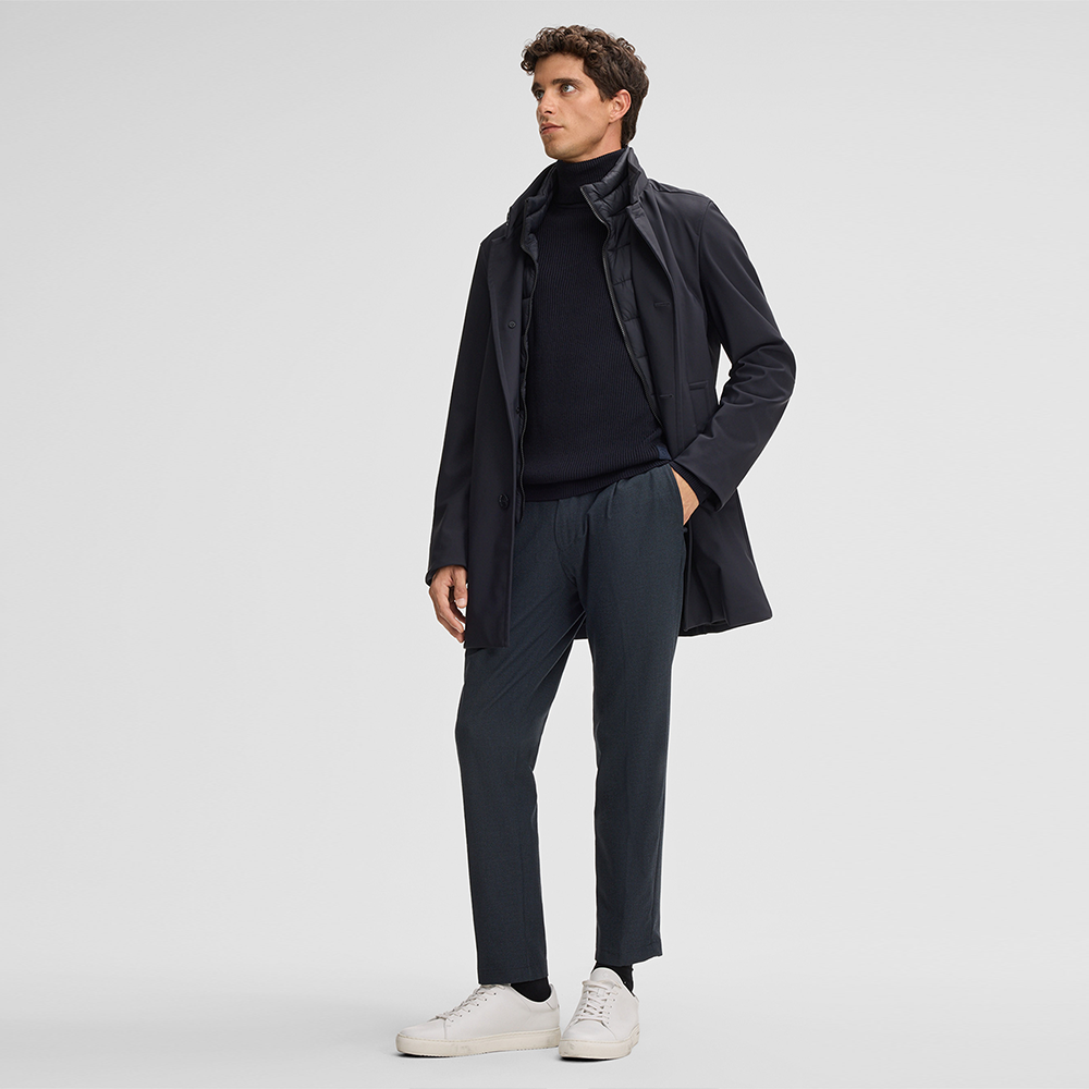 Strellson Hamilton Roll Neck Jumper in Dark Blue