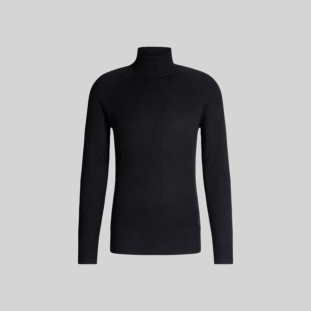 Strellson Hamilton Roll Neck Jumper in Dark Blue
