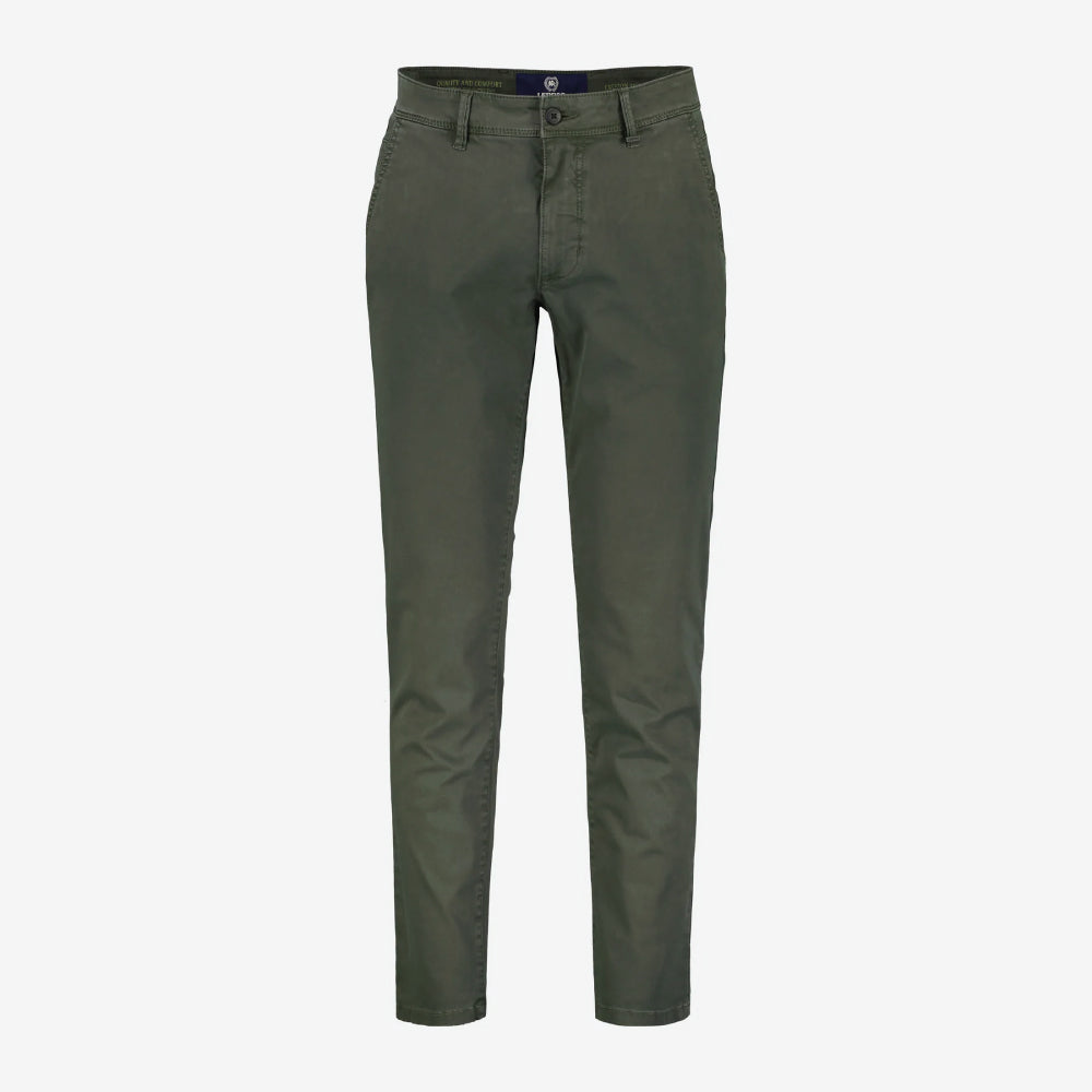 Lerros Basic Chino in structured quality, SLIM FIT