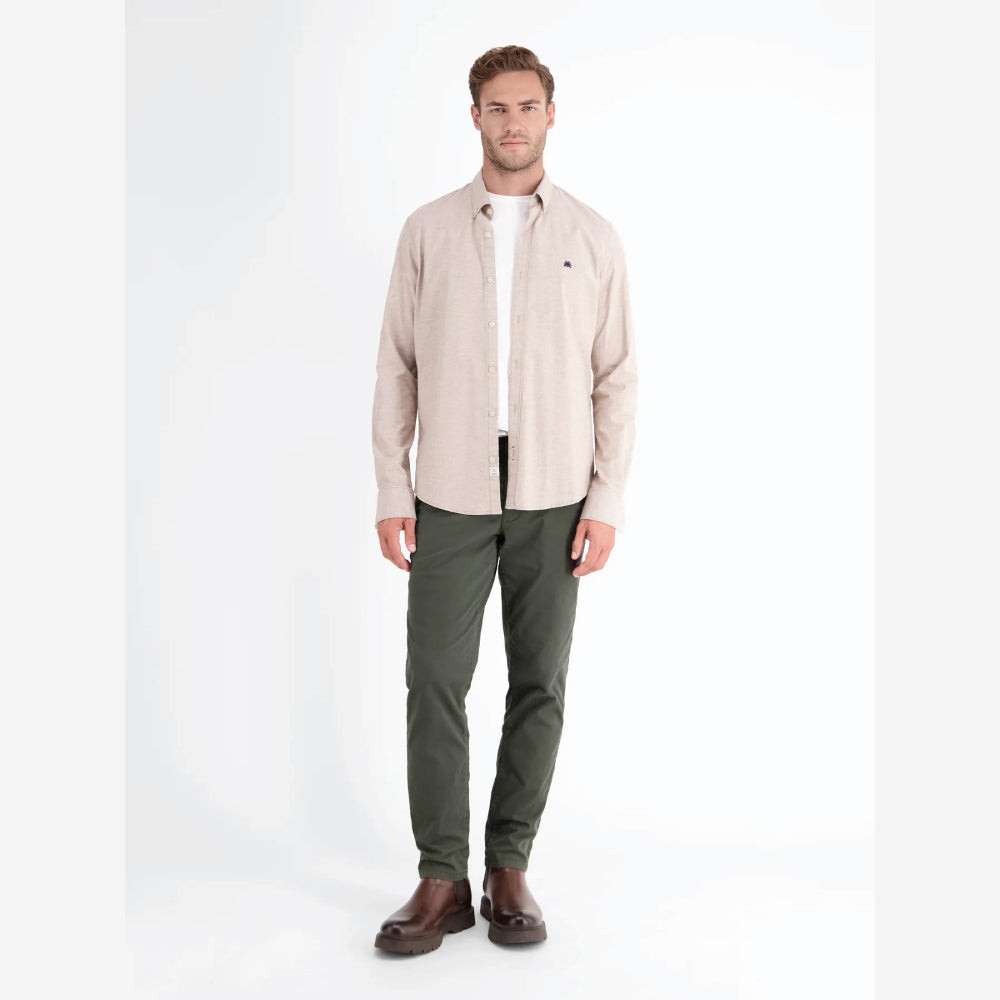 Lerros Basic Chino in structured quality, SLIM FIT