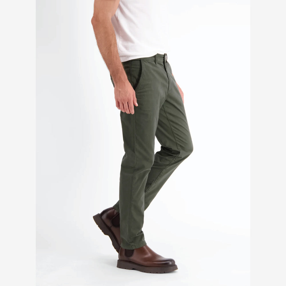 Lerros Basic Chino in structured quality, SLIM FIT