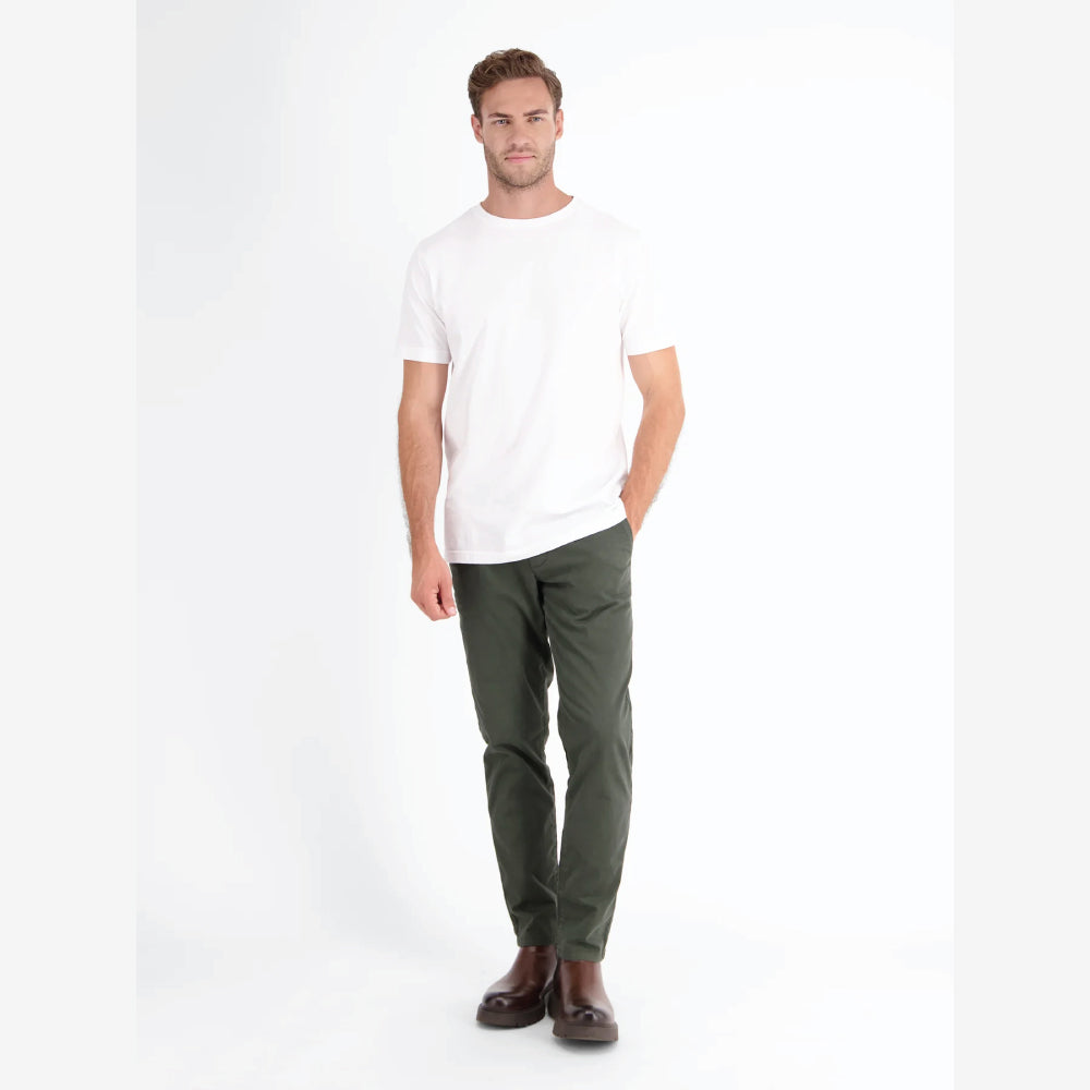 Lerros Basic Chino in structured quality, SLIM FIT