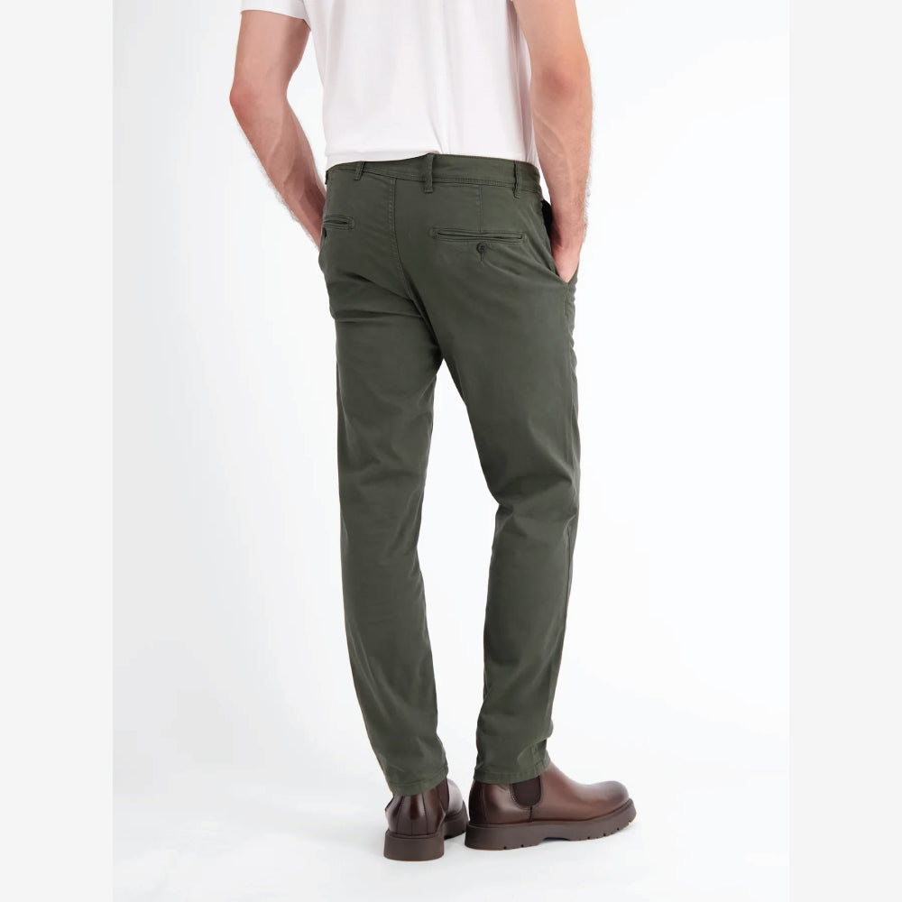 Lerros Basic Chino in structured quality, SLIM FIT