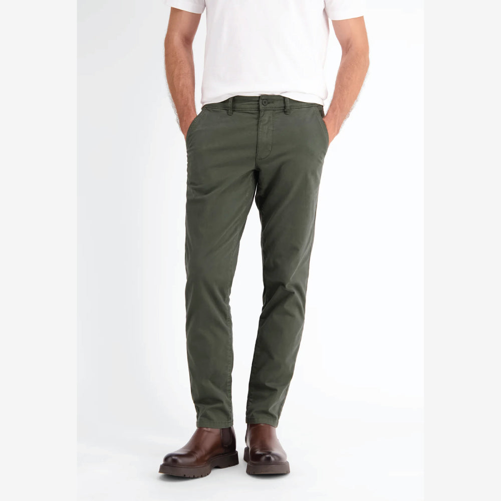 Lerros Basic Chino in structured quality, SLIM FIT