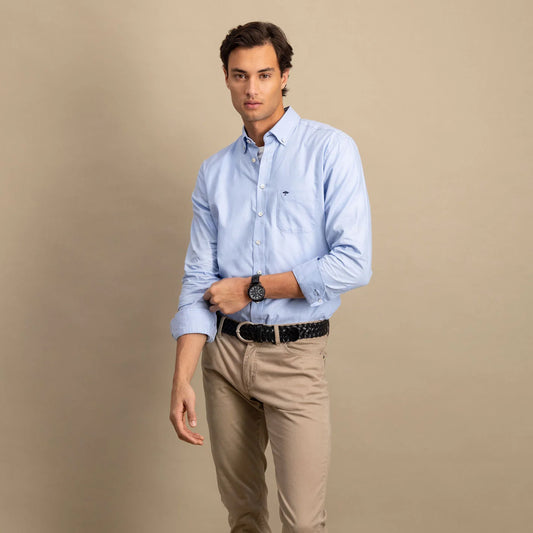 Soft Oxford shirt in cotton