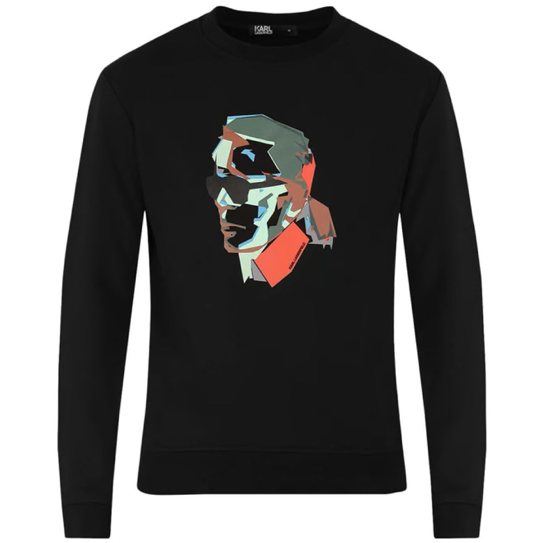 Karl Lagerfeld Men Graphic Printed Pullover Sweatshirt