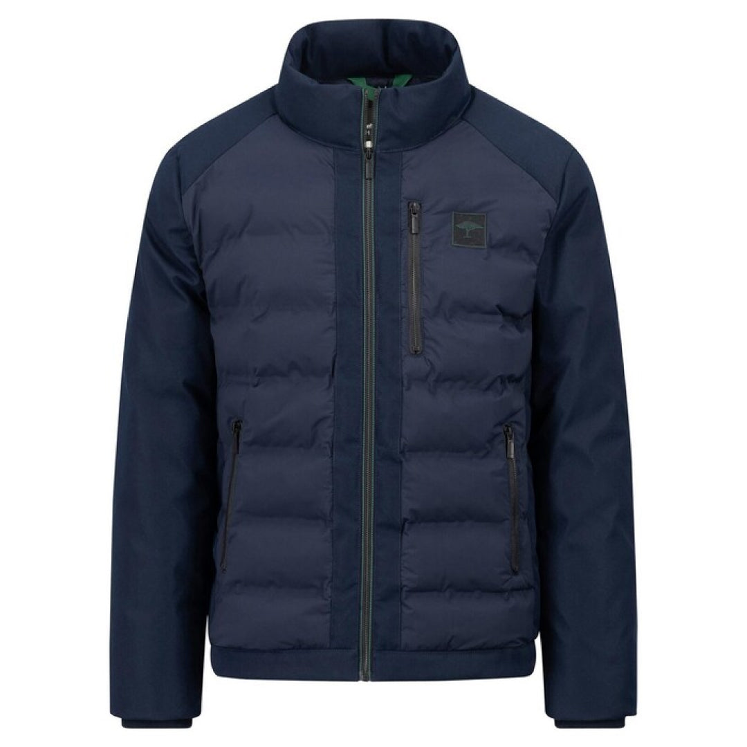 Fynch-Hatton Structure Puffer Mix Jacket Dark Navy