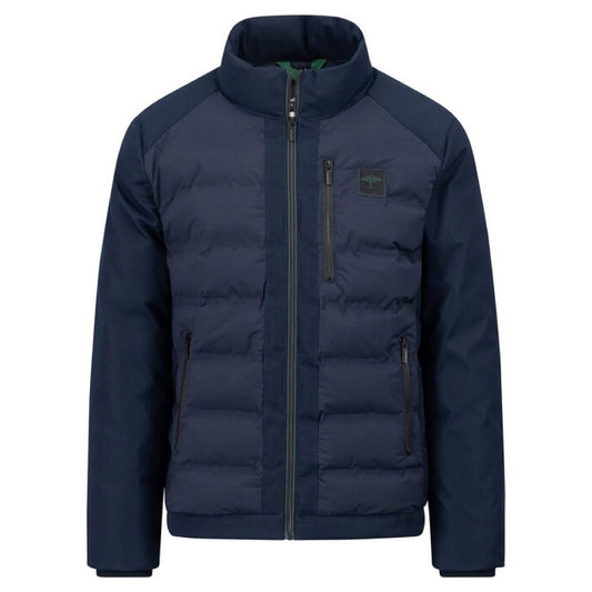 Fynch-Hatton Structure Puffer Mix Jacket Dark Navy