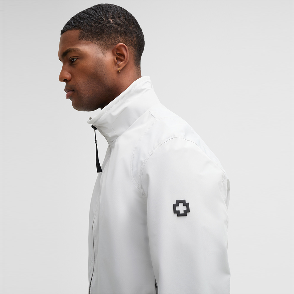 Strellson Lucca Windbreaker Jacket in Off-white