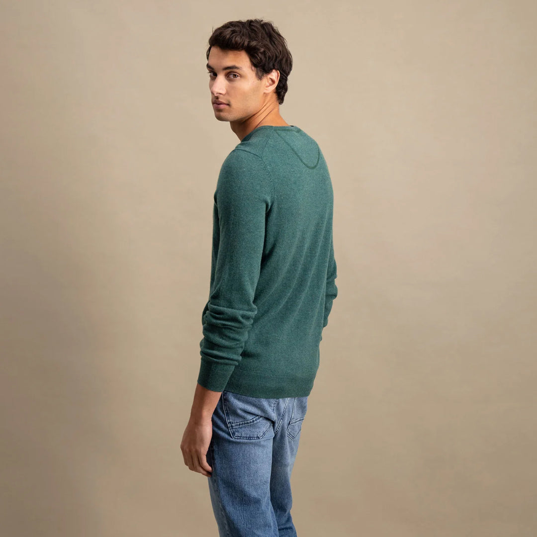 Merino cashmere sweater with round neck (Copy)