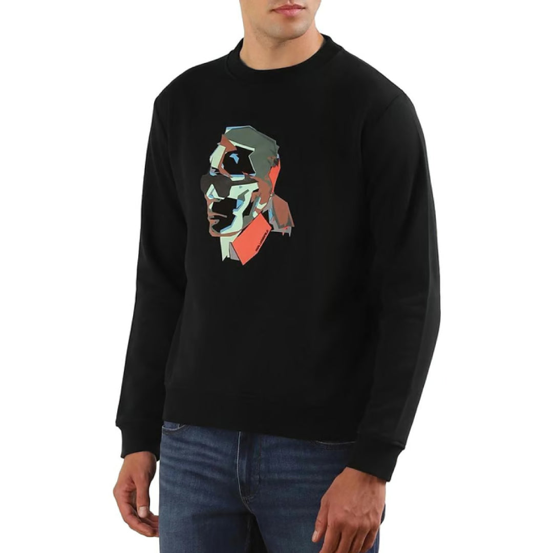 Karl Lagerfeld Men Graphic Printed Pullover Sweatshirt