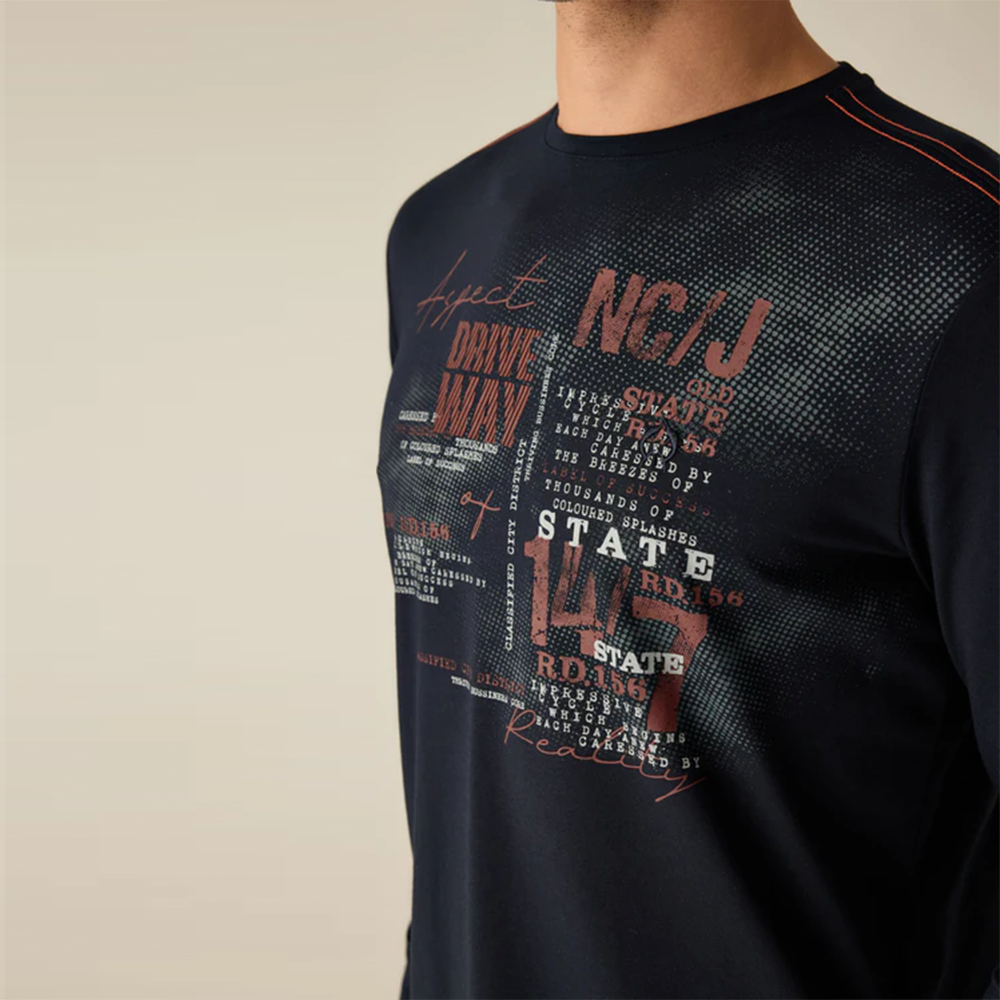 Campione Men's T-shirt in navy