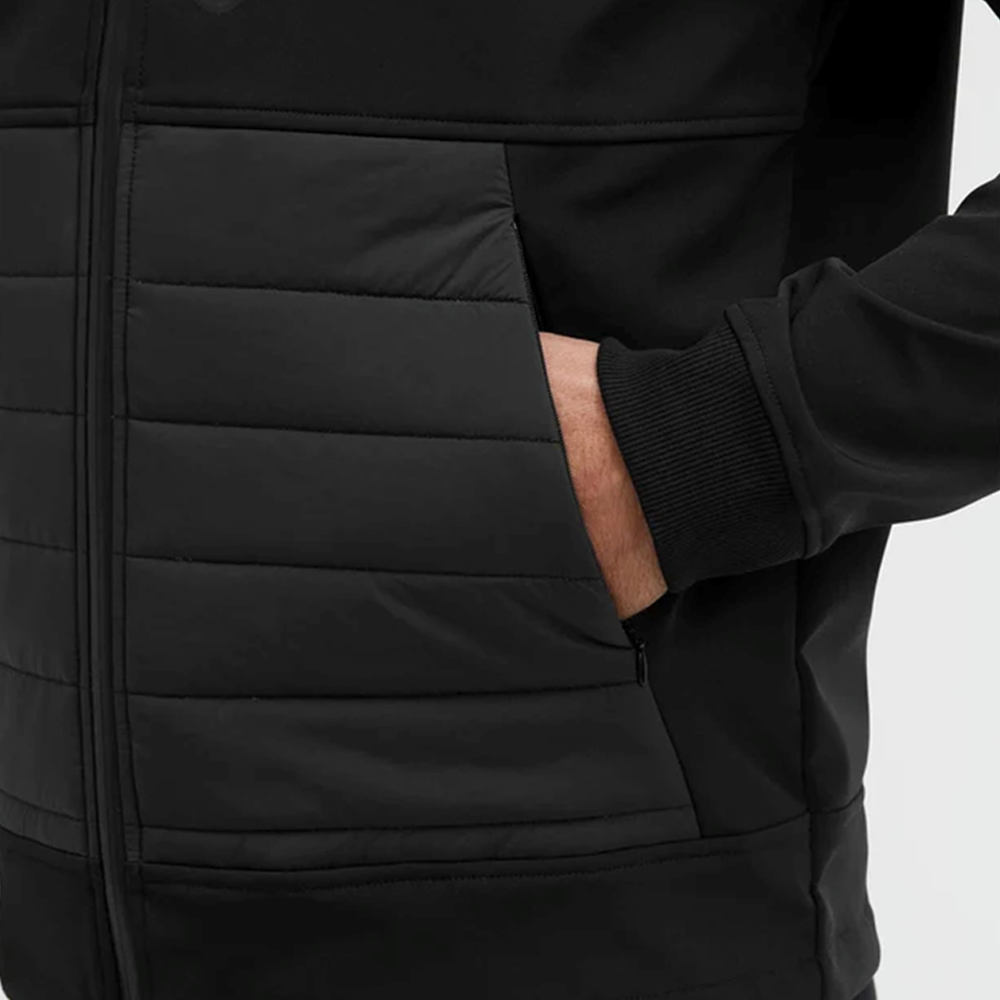 Gaastra Softshell jacket with a quilted hood Regular Fit