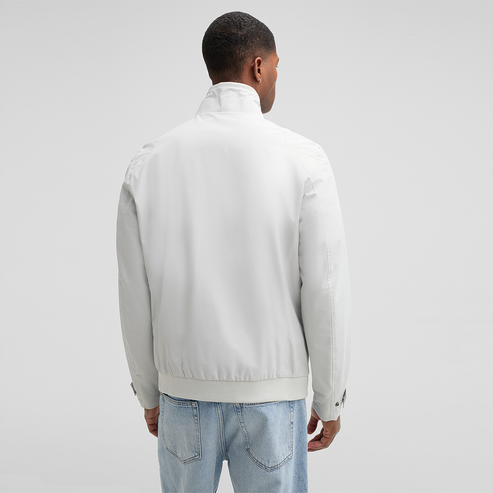 Strellson Lucca Windbreaker Jacket in Off-white