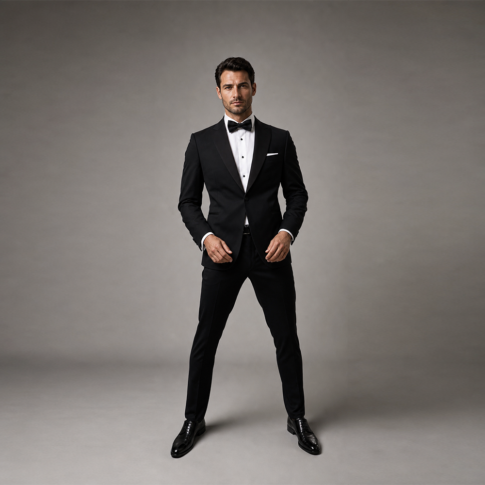 Four hands tuxedo