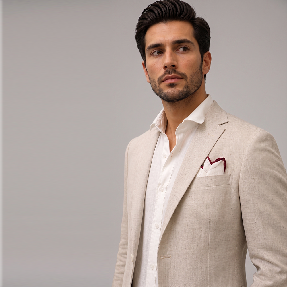 Longfield Linen Suit