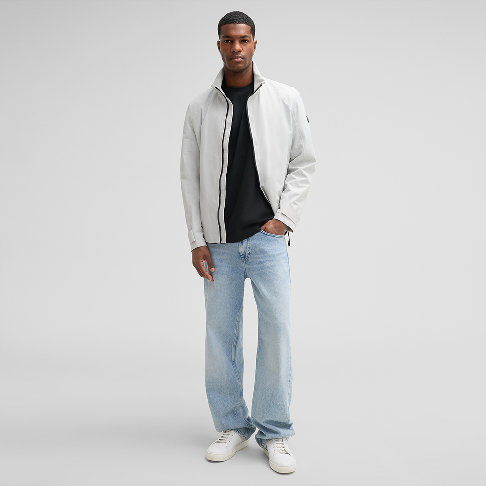 Strellson Lucca Windbreaker Jacket in Off-white
