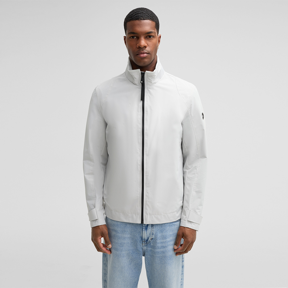 Strellson Lucca Windbreaker Jacket in Off-white