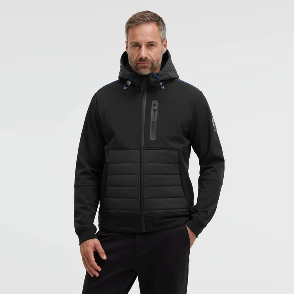 Gaastra Softshell jacket with a quilted hood Regular Fit