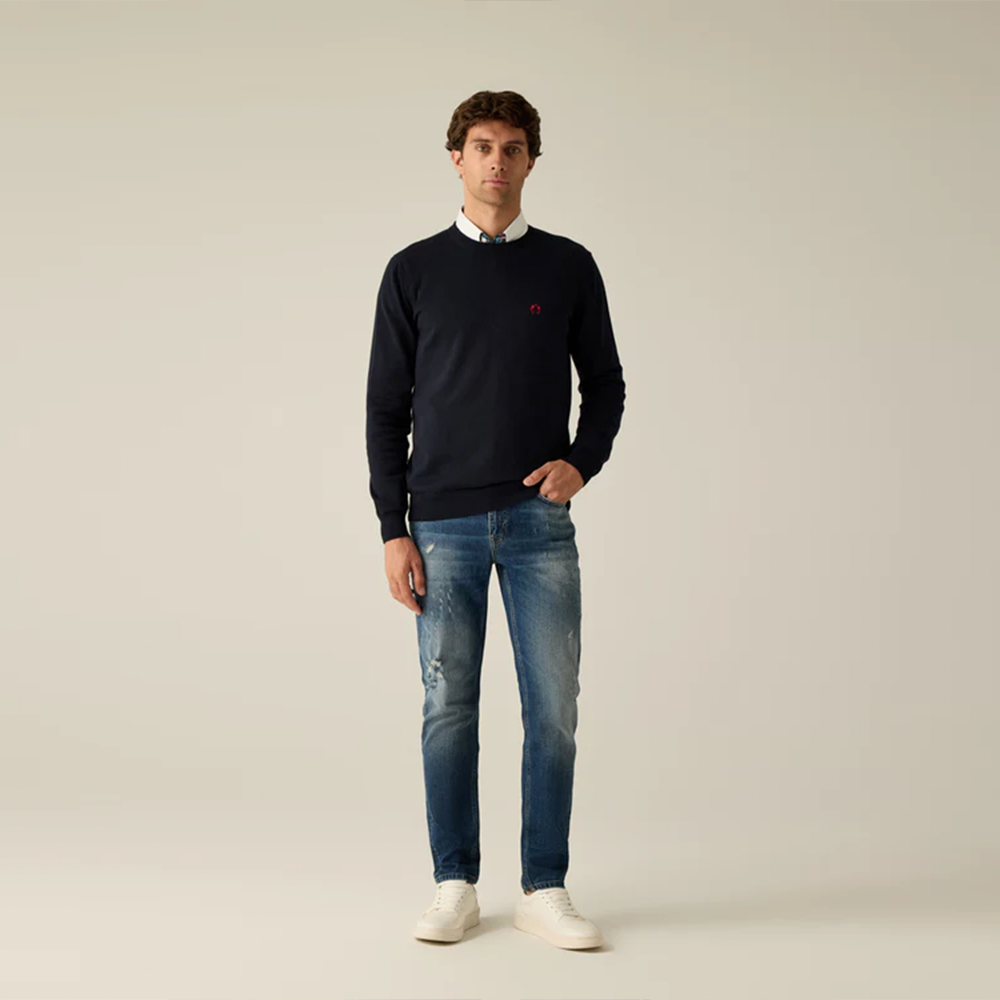 Campione Men's sweater in navy